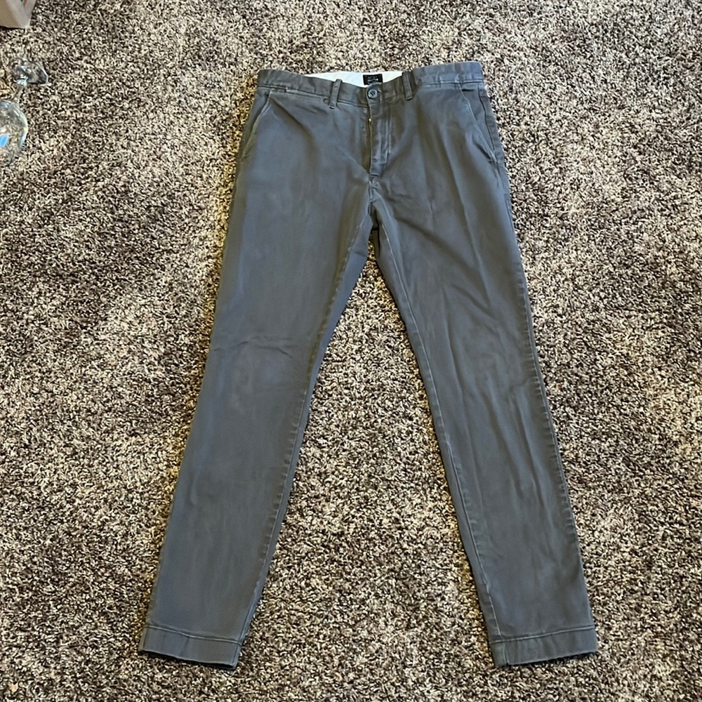 J. Crew Gray Khaki Pants